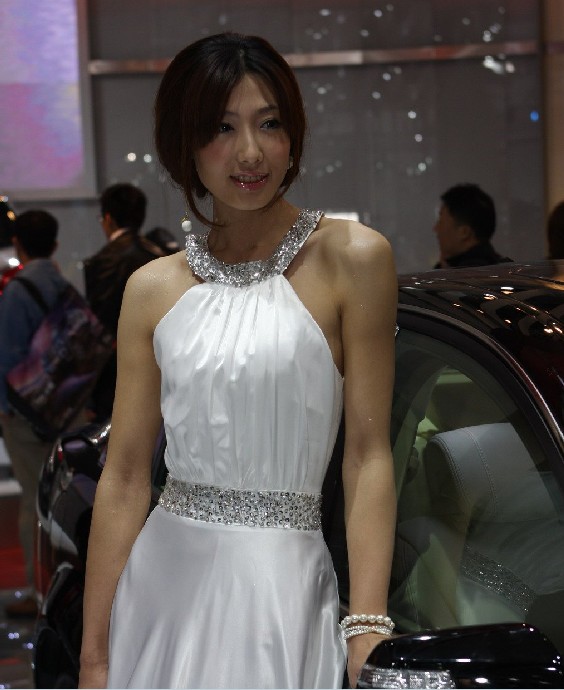 最美車模
