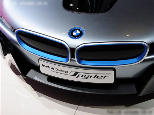 寶馬i8 Spyder敞篷設計實車北京車展發布 寶馬i8 Spyder敞篷設計實車北京車展發布