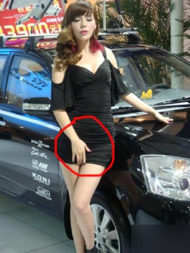 長沙車展自慰姐,網絡爆紅 長沙車展自慰姐,網絡爆紅