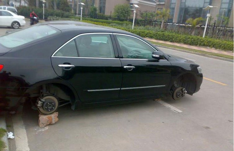 亂停車的悲劇 亂停車的悲劇