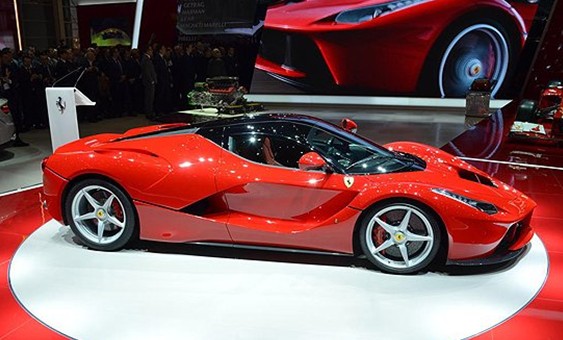 上海車展亞洲首發法拉利 LaFerrari