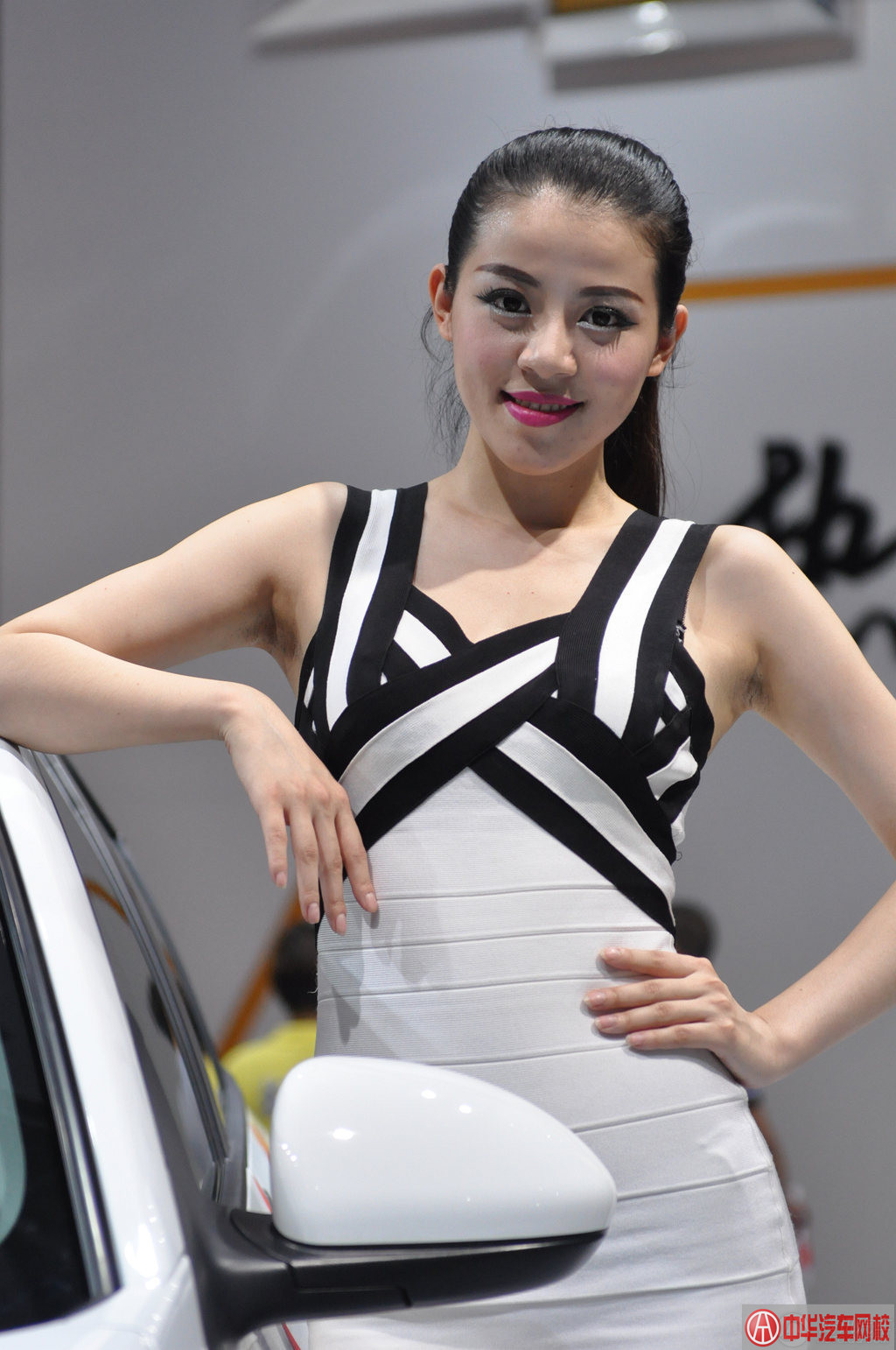 二手車鑒定評估師、車模、車展、美女、新車