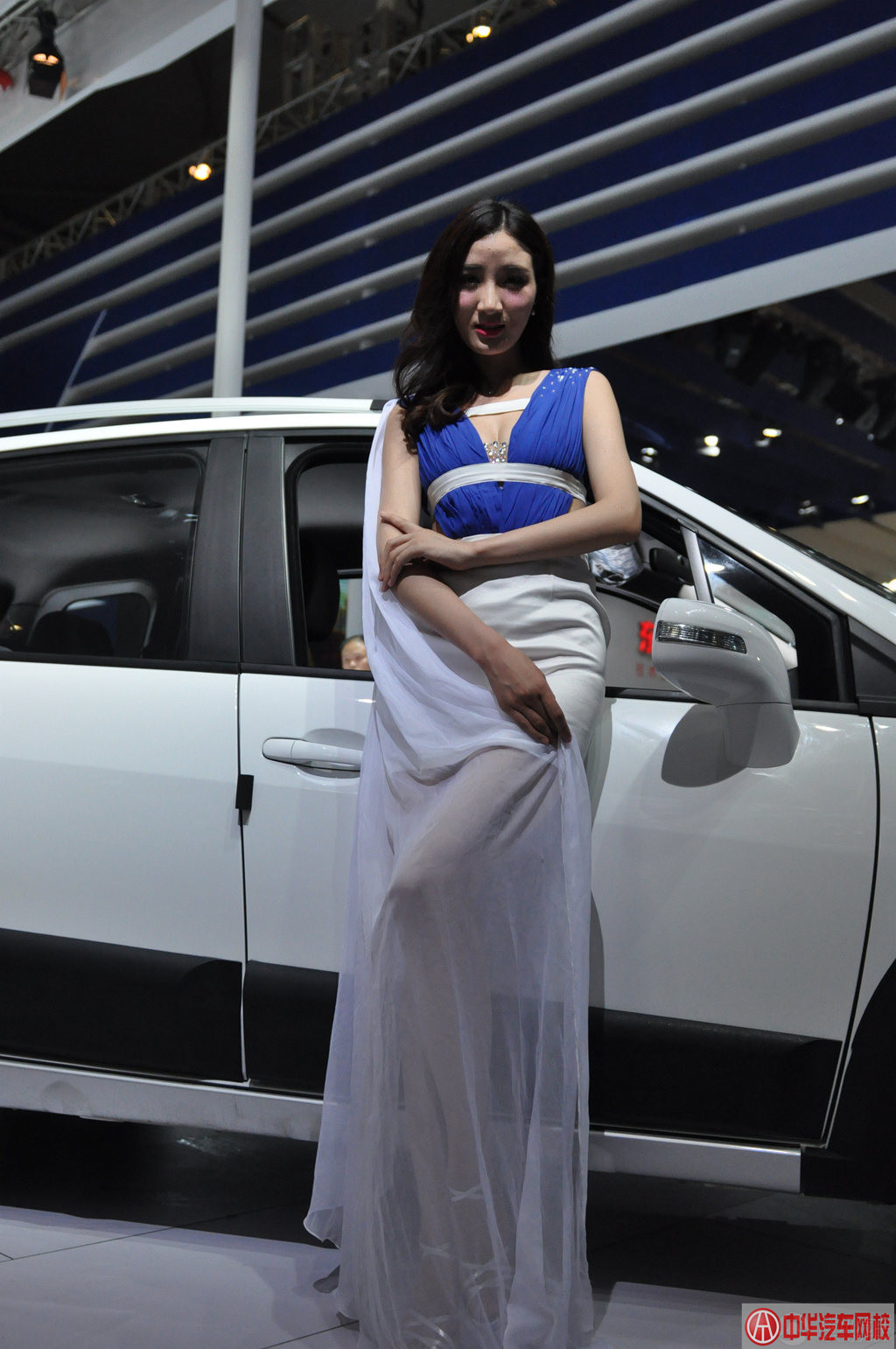 二手車鑒定評估師、車模、車展、美女、新車