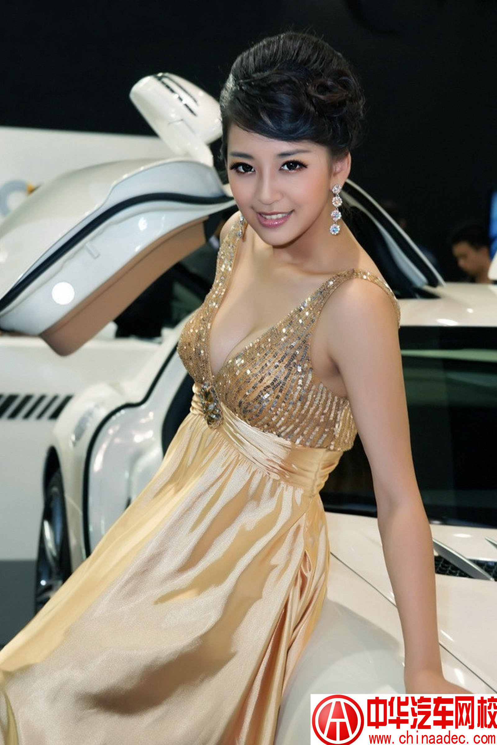 車模、美女、豪車、二手車、車展、性感