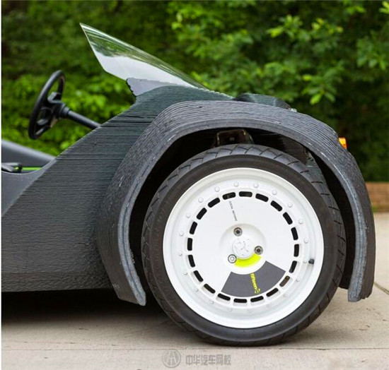 3D打印汽車Strati細節展示@ahlsjy.cn