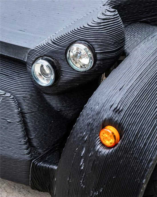 3D打印汽車Strati細節展示@ahlsjy.cn