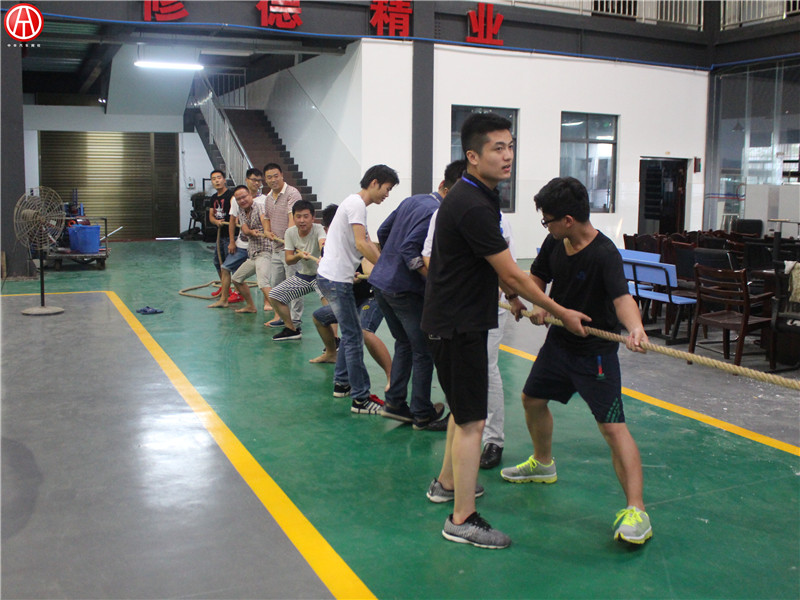 中華汽車網校2016年8月二手車評估師拔河比賽@ahlsjy.cn