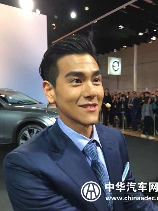 2017上海車展 沃爾沃S90代言人彭于晏成聚焦@ahlsjy.cn