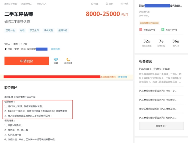 2021年二手車評估師真實工資揭秘@ahlsjy.cn